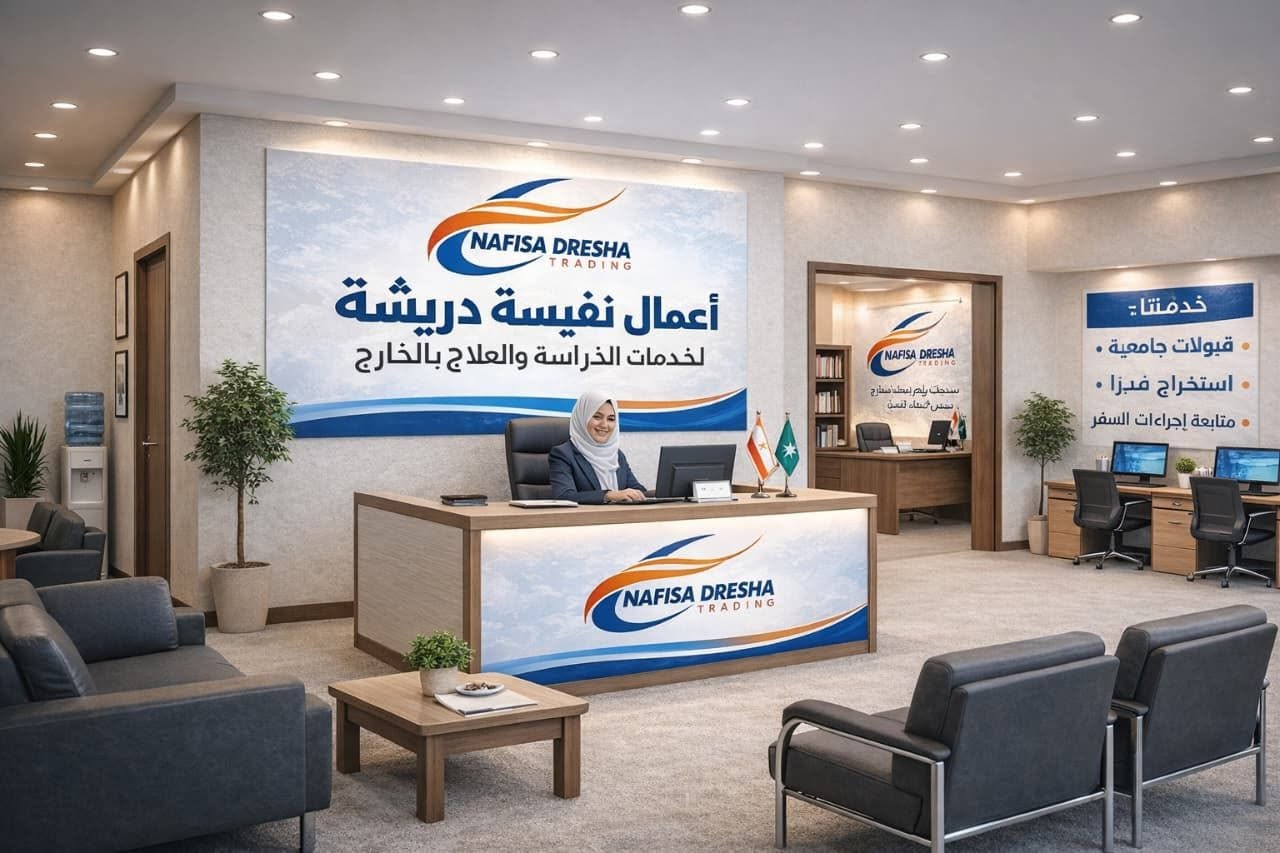 مكتب أعمال نفيسة دريشة لخدمات الدراسة بالخارج